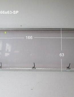 Knaus Wohnwagenfenster ca 166 x 63 gebr. Roxite 94 D399 Azur Sonderpreis (kleine Risse Griffe) (zB Azur 610 BJ94) - Schotten Zentrum