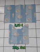 2tlg. Badezimmer-Garnitur, Matten, antirutschfest in 34376