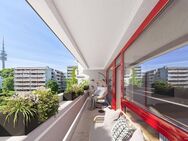 Schwabing-West: renovierte 1-Zimmer-Wohnung mit Westbalkon direkt am Olympiapark! - München