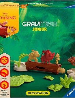 Ravensburger Kugelbahn-Bausatz GraviTrax Junior Extension Disney Lion King, Made in Europe