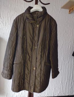 Feine übergangs Damen Jacke Gr. 48, Olivgrün, leicht glänzend, sehr guter Zustand - Ober-Ramstadt