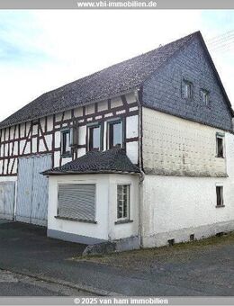 Sanierungsbedürftiges Fachwerkhaus mit großer Scheune und Anbau sucht handwerklich begabte Käufer - Mastershausen