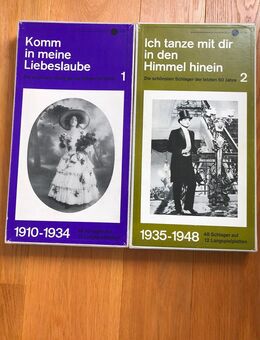 Komm in meine Liebeslaube und ich tanz mit dir in den Himmel hinein je 48 Lieder aud je 12 Langspielplatten,M-VG+ gemäß Fotos - Solingen (Klingenstadt)