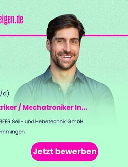 Elektriker / Mechatroniker (m/w/d) Instandhaltung - Memmingen