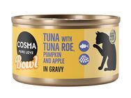 Sparpaket Cosma Bowl 12 x 80 g - Thunfisch mit Thunfischrogen