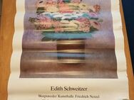 Poster Edith Schweitzer Kunsthalle Friedrich Netzel von 1990 ca. 60x81cm - Essen