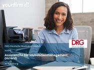 Assistent/in für Immobilienmanagement (m/w/d) - Hamburg