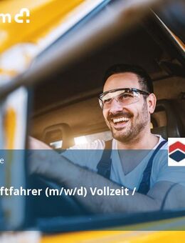 Berufskraftfahrer (m/w/d) Vollzeit / Teilzeit - Stadtlohn