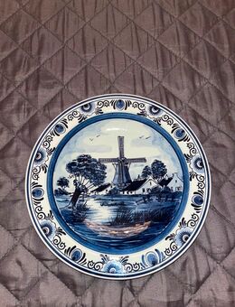 Delfter Blau Wandteller - Handarbeit aus Holland - Mülheim (Ruhr)