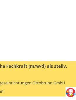 Pädagogische Fachkraft (m/w/d) als stellv. Leitung - Ottobrunn