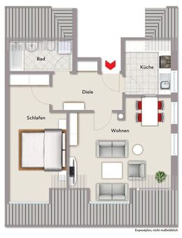 Mietwohnung am östlichen Stadtrand - Dinkelsbühl