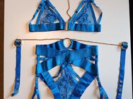 Sexy Hunkemöller Damen Dessousset blau Gr.XS - Braunschweig
