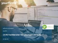 CX/KI Fachberater für Lösungen (m/w/d) - Berlin