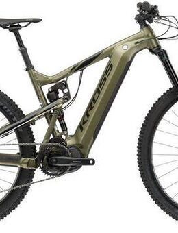 Kross E-Bike Mountainbike E-MTB Soil Boost 2.0 630 29/27,5 Zoll grün, 12 Gang Shimano DEORE SLX M7100 Schaltwerk, Kettenschaltung, Mittelmotor, 630 Wh, Pedelec, Elektrofahrrad für Damen und Herren