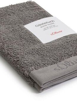 s.Oliver Gästehandtuch s.Oliver, Premium Qualität, 600 gr/m², auch als Sets erhältlich, Walkfrottier (1-St), große Farbauswahl, auch als Duschtuch, Waschhandschuh, Handtuch
