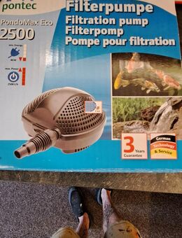 Filterpumpe für den Gartenteich - Alt Tucheband