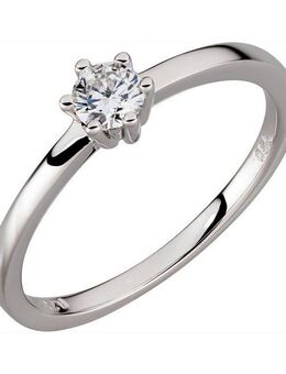 Orolino Fingerring Gold 750 mit natürlichem Brillant 0,25ct.