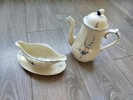 Villeroy & Boch Vieux Luxenbourg Kaffeekanne mit Decke und Sauciere Porzellan Weiss/Blau (gemustert) *Rarität* Anschauen - Köln