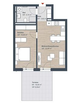 Sonnige Terrassenwohnung mit eigenem Garten | Degressive AfA 5% - Röthenbach (Pegnitz)