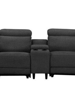 Home affaire 2-Sitzer Lund, 2er-Kinosofa, TV-Sessel, Multimedia-Sofa, USB-A, m. elektrischer o. manueller Relaxfunktion, Getränkehalter u. Staufach