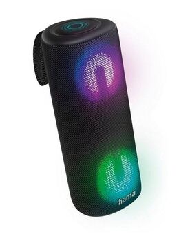 Hama Tragbarer Bluetooth-Lautsprecher 24W (wasserdicht, 10 Licht-Modi, TWS) Bluetooth-Lautsprecher (Bluetooth, 24 W)
