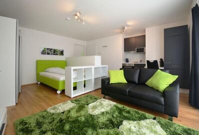 Schönes 1-Zimmer-Apartment, möbliert & komplett ausgestattet, zentral in Mörfelden