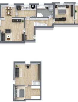 Großzügige 5-Zimmer-Maisonette mit Balkon und Stellplatz in ruhiger Laaber Lage! - Laaber