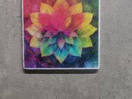Bild Lotusblume, Mandala Bild, Meditationsbild, Achtsamkeitsbild, Meditationsdeko, Spirituelle Deko - Bochum