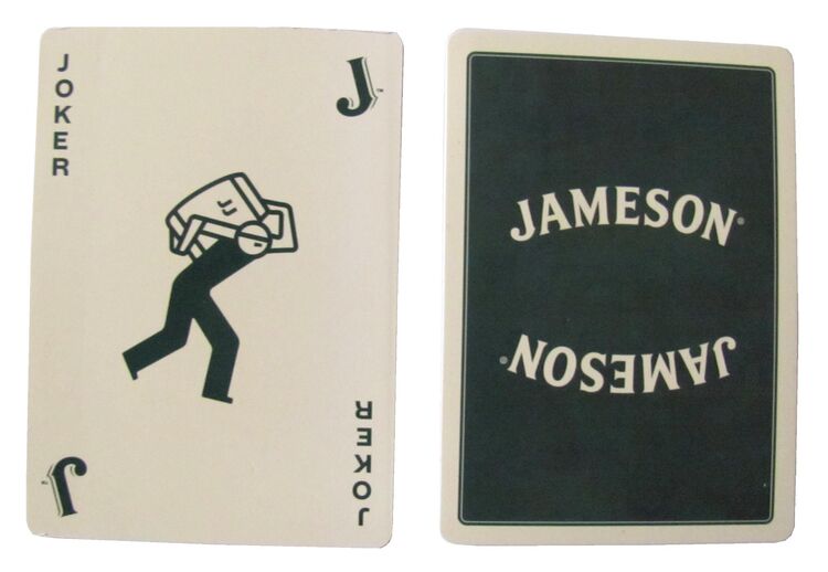 Jameson Whisky - Poker Spielkarten - Playing 56 Cards - Doberschütz
