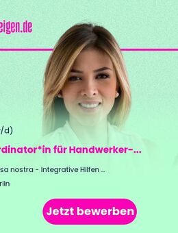 Koordinator*in für Handwerker- und Objektmanagement (m/w/d) - Berlin