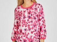 Rabe Langarmbluse mit auffälligem Blumenmuster