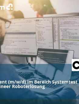 Werkstudent (m/w/d) im Bereich Systemtest - Test Engineer Roboterlösung - Berlin