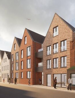 NeustadtQuartier Husum - barrierefreie Neubauwohnung mit Loggia (Haus B / WE 02) - Husum (Schleswig-Holstein)