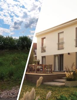 Schick und gradlinig - die perfekte Form zum stadtnahen Wohnen in Walschleben - Walschleben