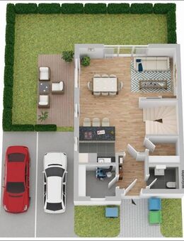 Bau gestartet: Ihre zukünftige Doppelhaushälfte in Goldbach - komplett fertiggestellt! - Goldbach (Bayern)