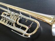 B & S Goldmessing / Neusilber Konzert - Trompete inkl. Koffer - Hagenburg