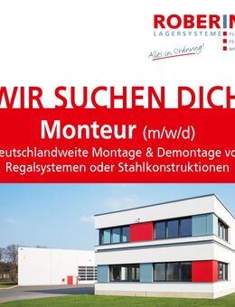 Monteur/in für deutschlandweiten Einsatz Vollzeit - Emsdetten