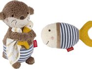 Fehn Badespielzeug Otter Theo, Badeset Otter (2-tlg), Set