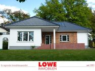 BEREITS VERKAUFT!-Wassergrundstück mit Architekten-EFH (Bungalow) am Siethener See! - Ludwigsfelde