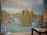 Stuttgarter Bahnhof 2021, 3 x 2 Meter Acryll auf Leinwand - Stuttgart