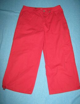NEUw * Sportiv * Dreiviertel * 7/8 Capri * Cargo- Hose "ESPRIT" Gr. 36- 38/ S * rot * - Riedlingen