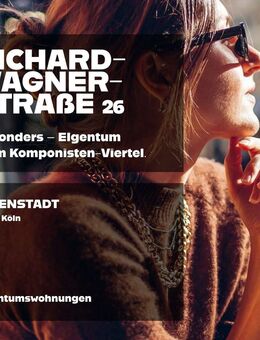 Köln Neustadt-Süd! – Moderne 3-Zimmer-Eigentumswohnung in der Richard-Wagner-Str. 26, WE 8 - Köln