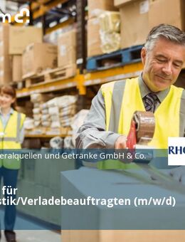 Fachkraft für Lagerlogistik/Verladebeauftragten (m/w/d) - Burgbrohl