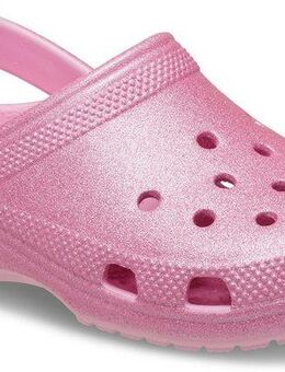 Crocs Classic Clog Clog Glitzerschuh, Babyschuh, Sommerschuh mit allover Schimmer
