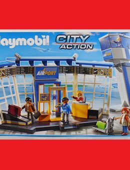 Neu Playmobil 5338 City Action Flughafen mit Tower für Flugzeuge Airport Urlaub mit Figuren ungeöffnet - Gaggenau