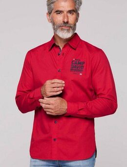 CAMP DAVID Langarmhemd aus Baumwolle