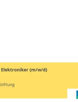 Elektriker / Elektroniker (m/w/d) - Rheine