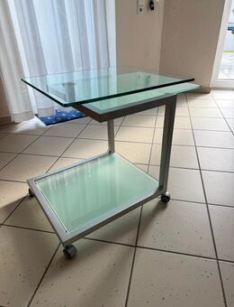 Beistellwagen Glas-Edelstahl - Gundelfingen (Donau) Zentrum