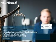 Notarfachangestellter / Rechtspfleger (w/m/d) für Wegerechts- / Liegenschaftsverwaltung - Münster