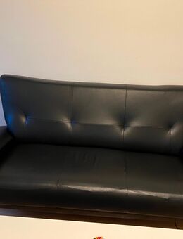 Ledersofa + sessel - München